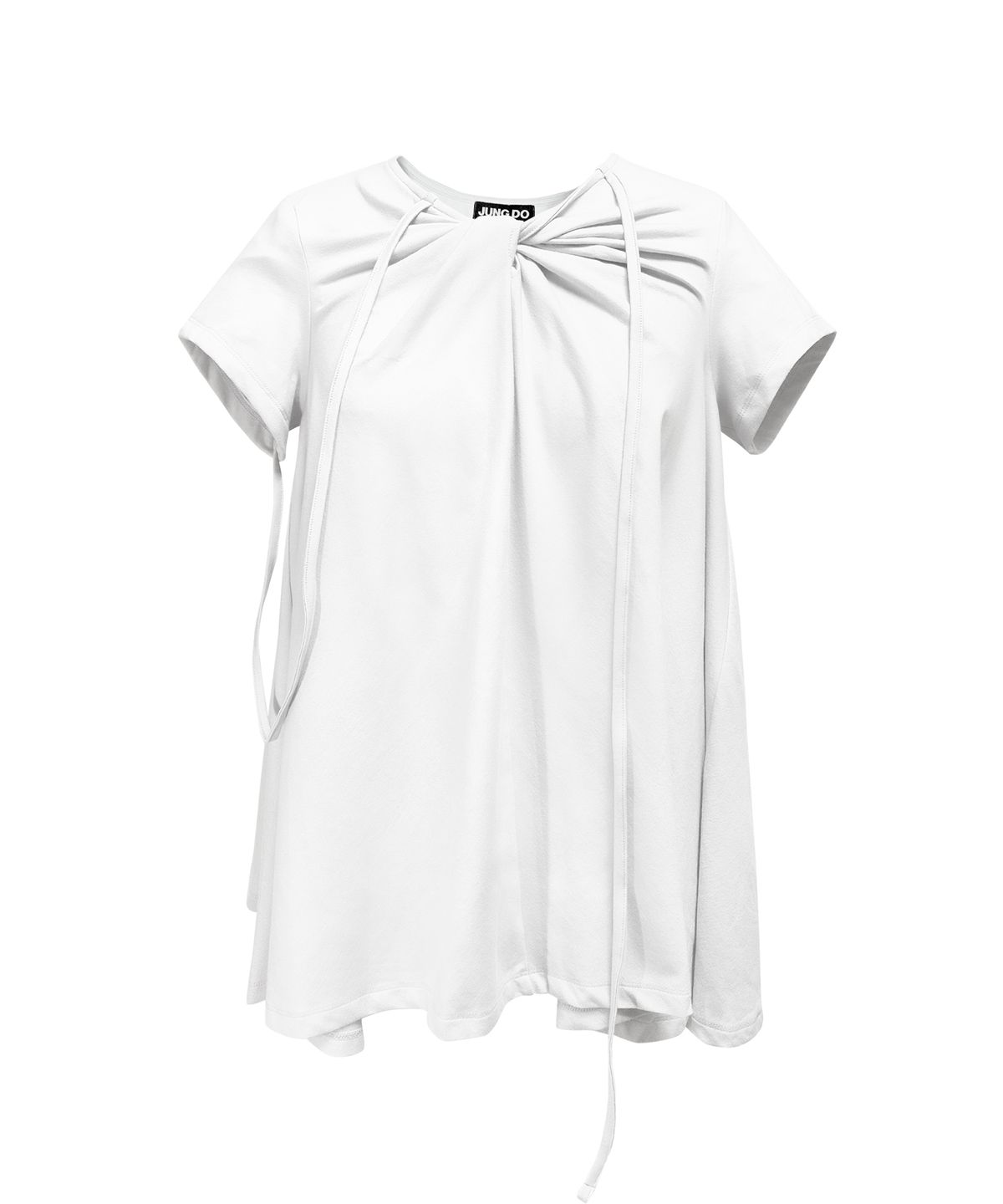정도(JUNGDO) DRAPING TOP . WHITE