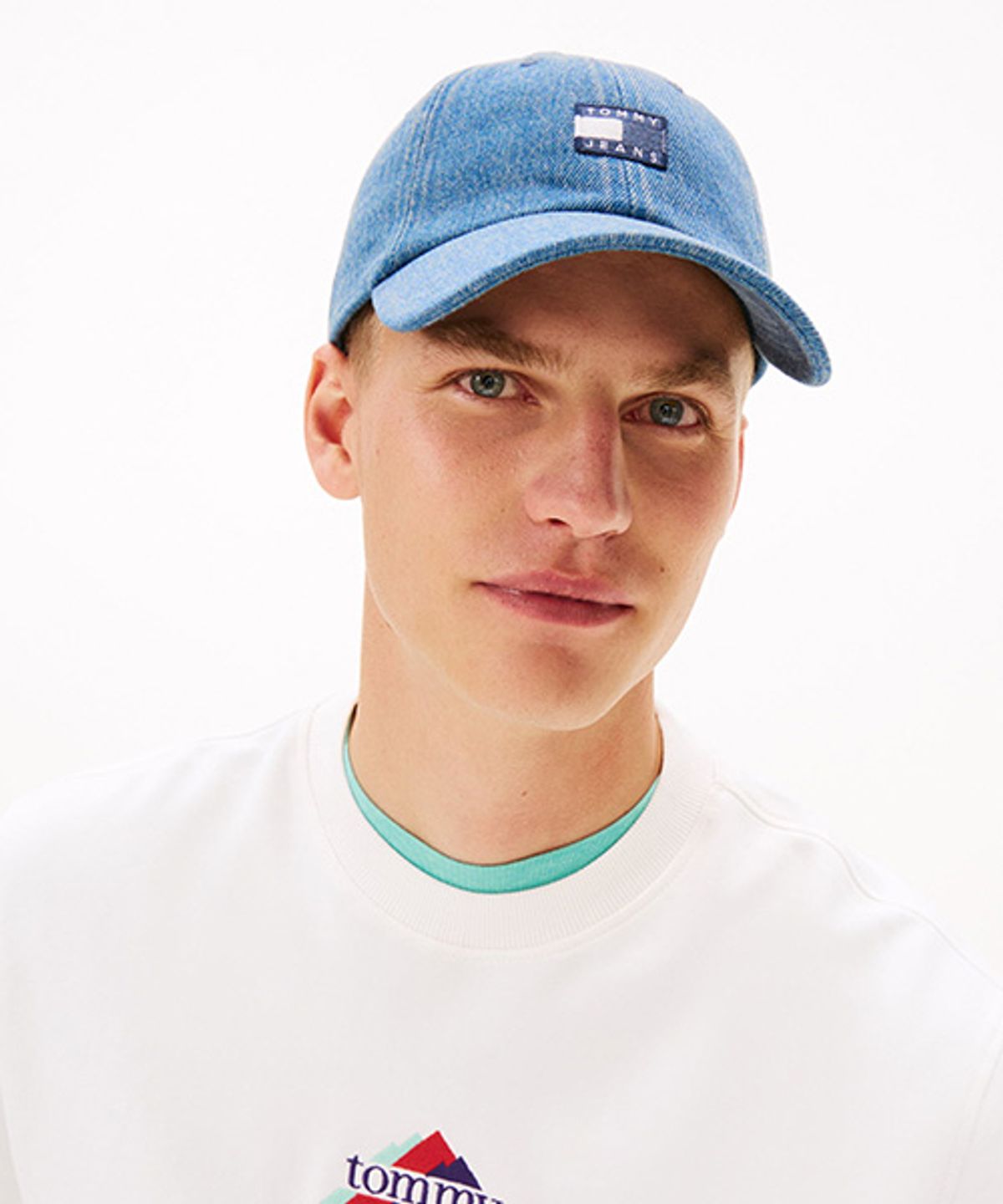 타미진스(TOMMY JEANS) [UNISEX] 헤리티지 토널 데님 캡 (T32G0AHT05TMT11A7)