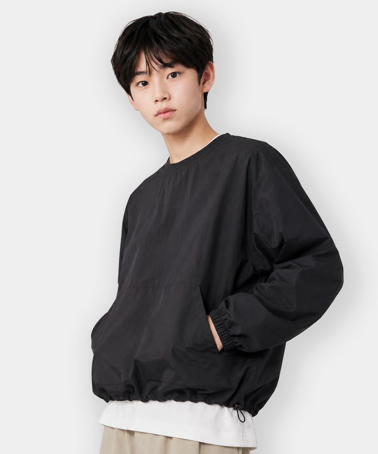슬릭 바람막이 맨투맨