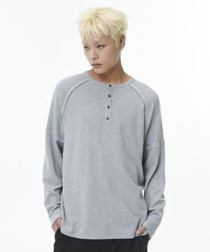 DEV:10 HENLY LONG SLEEVE_MELANGE GREY