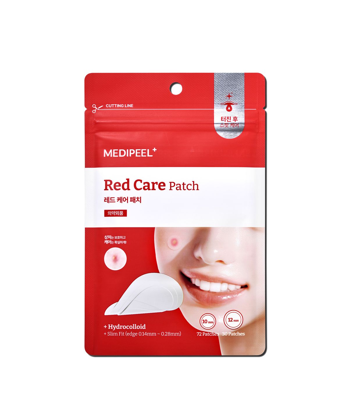 메디필(MEDIPEEL) 레드 케어 패치 10mm x 72매입 + 12mm x 30매입