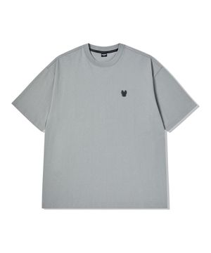 기획) 공용) 빗살라독 와펜 반팔 티셔츠