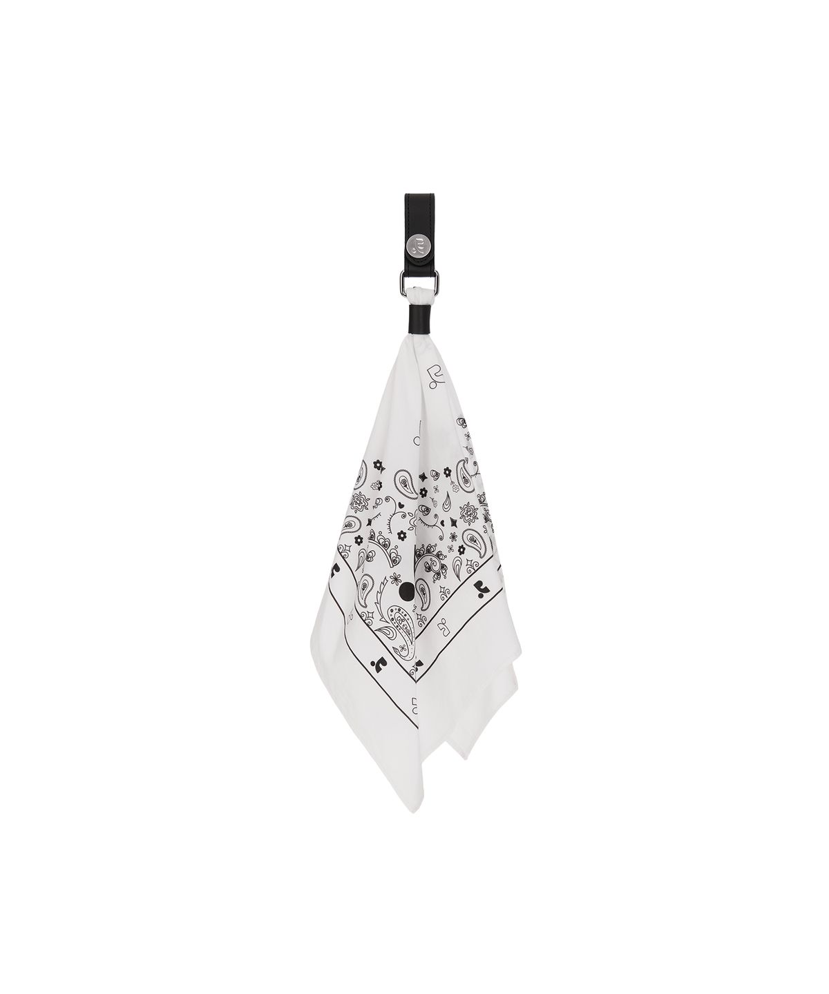 레스트앤레크레이션(REST&RECREATION) BANDANA KEYRING - WHITE