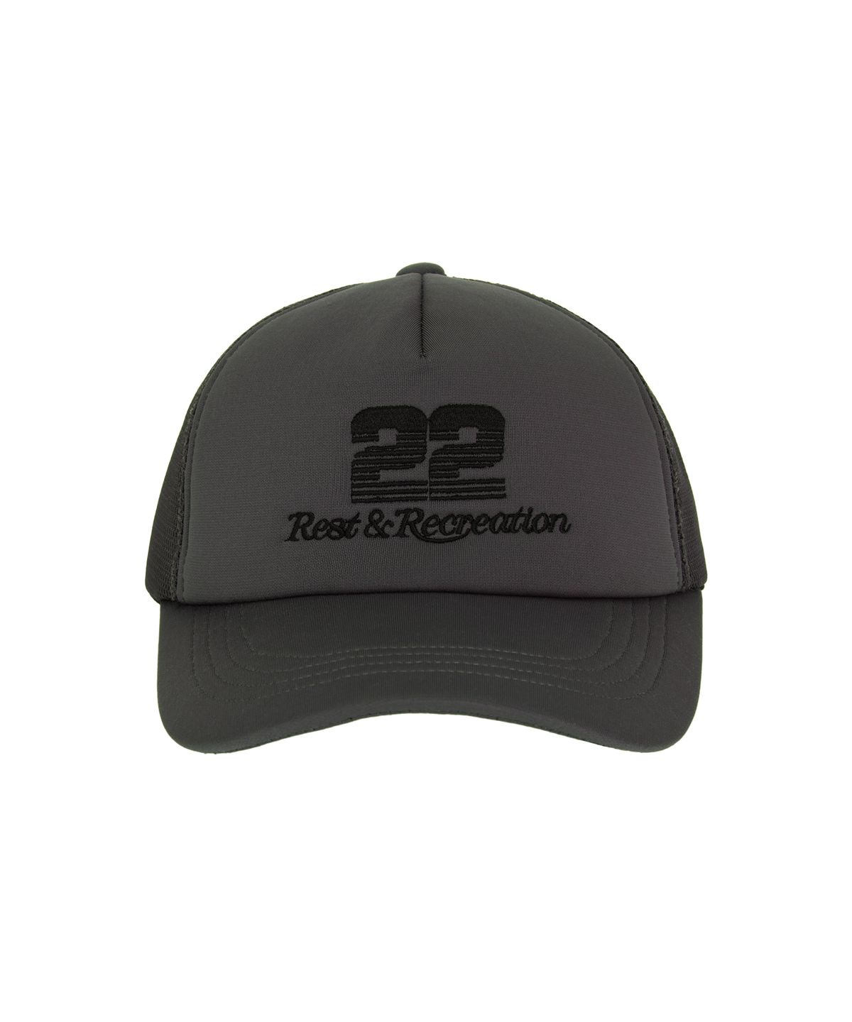 레스트앤레크레이션(REST&RECREATION) 22 MESH CAP - GREY