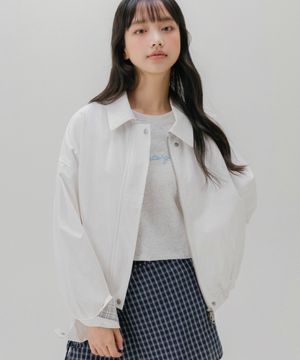 코튼 블루종 자켓 (2color)