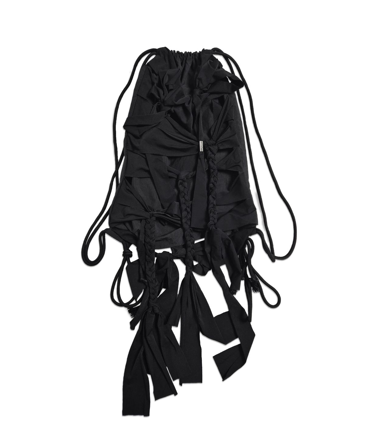 정도(JUNGDO) FLUTTER GYM SACK . BLACK
