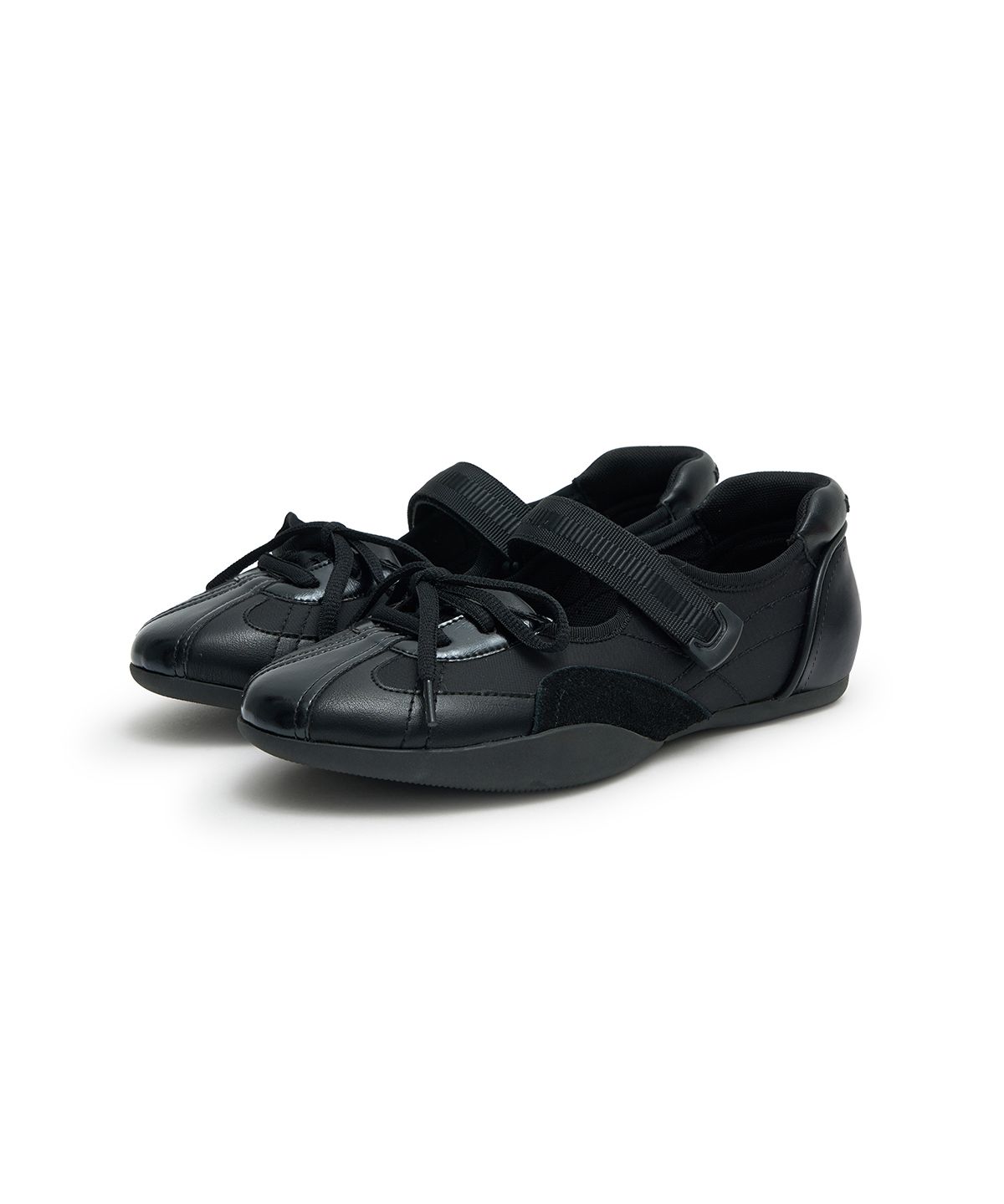 마뗑킴(MATIN KIM) SPORTY MARYJANE SNEAKERS IN BLACK