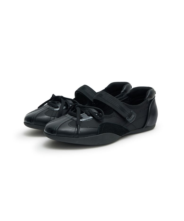 SPORTY MARYJANE SNEAKERS IN BLACK