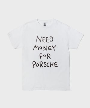 Gildan X 빈티지 컬렉션 NEED MONEY FOR PORSHCE 티셔츠