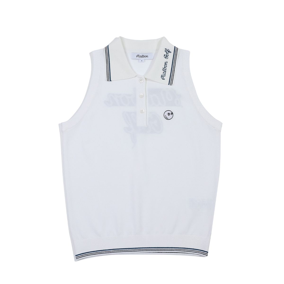 말본 골프(MALBON GOLF) 말본 Script 슬리브리스 WHITE (WOMAN)