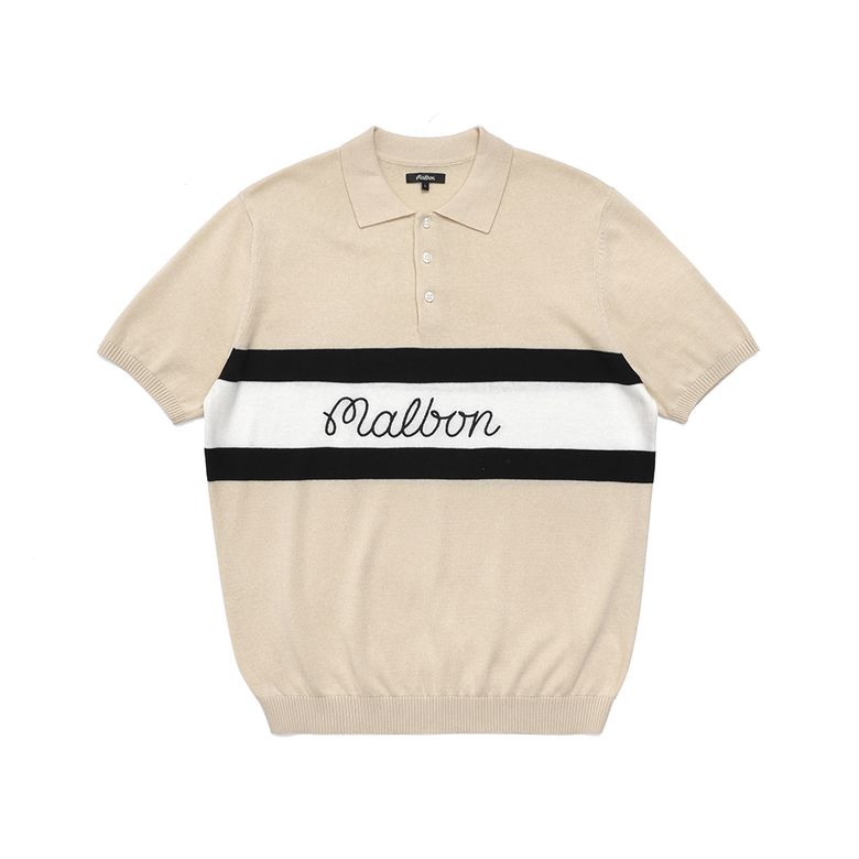 [LEGACY Collection] Oaks 니트 폴로 티셔츠 BEIGE