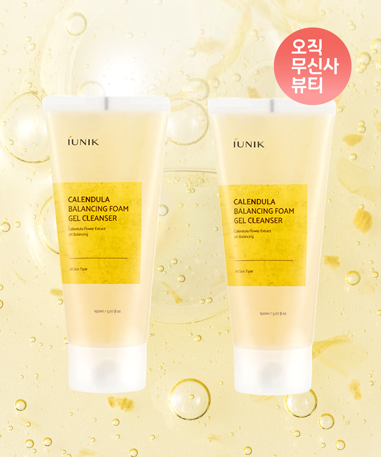 카렌듈라 밸런싱 폼 젤 클렌져 150ml (2개)