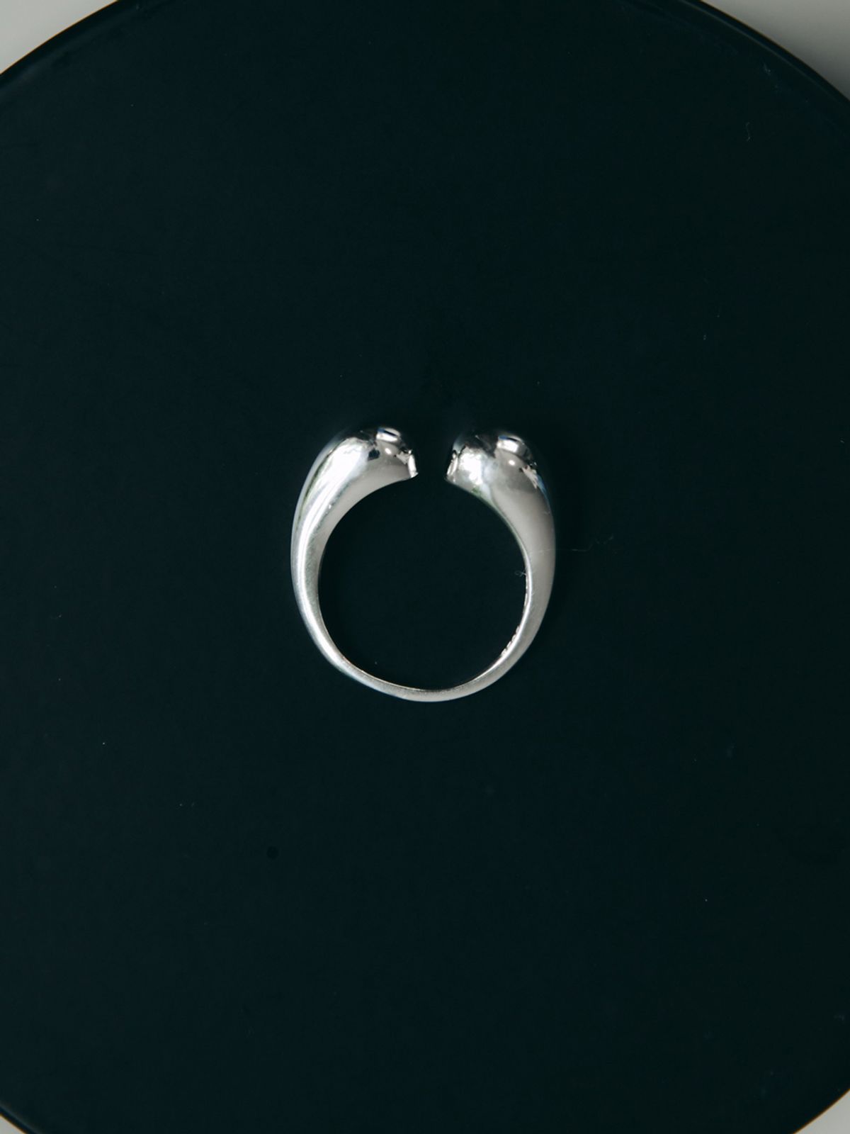 이너프(ENUFF) (silver 925) Connected ball ring