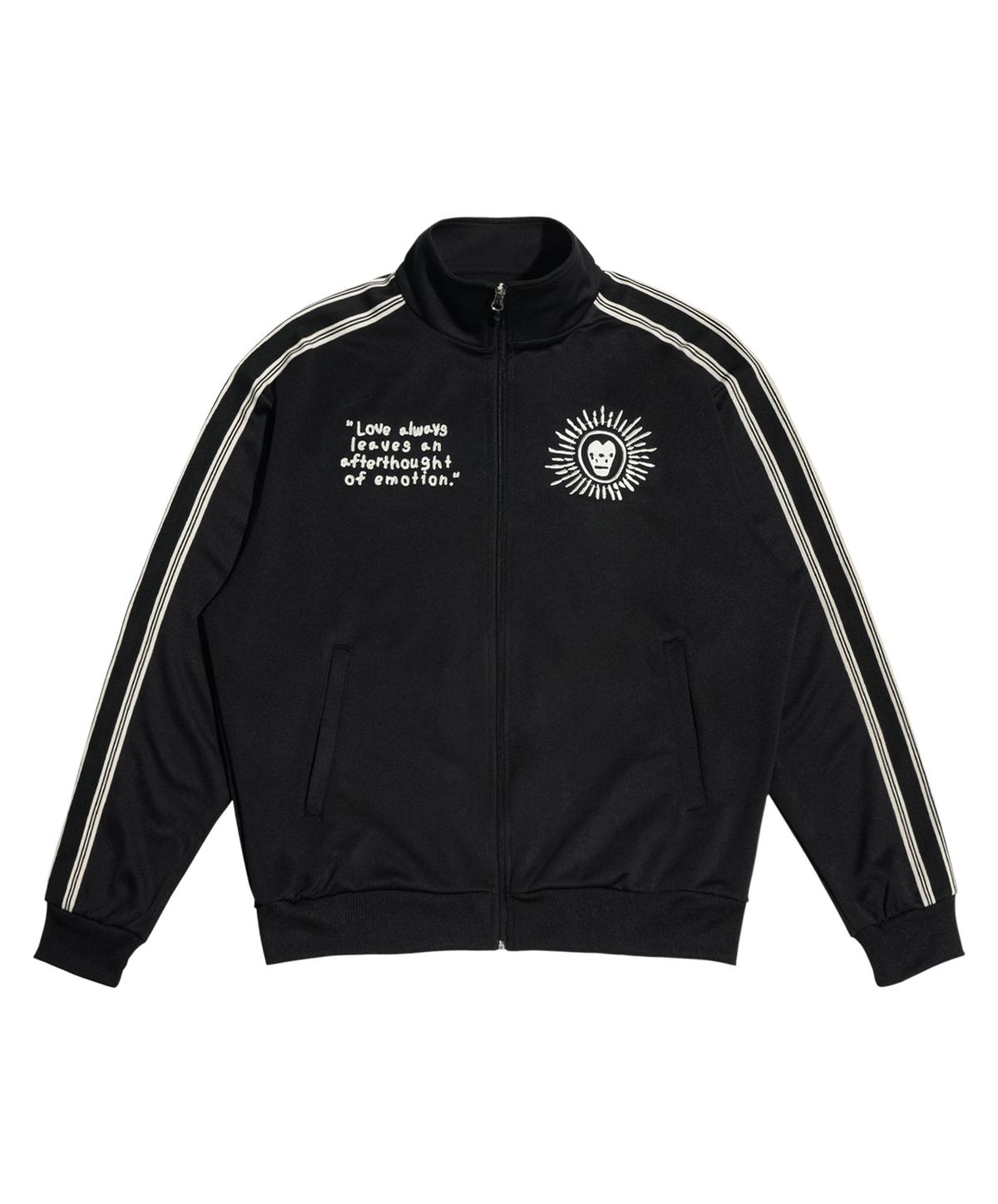 퍼츠(POTS) LOVE EMOTION TRACK JACKET [BLACK]