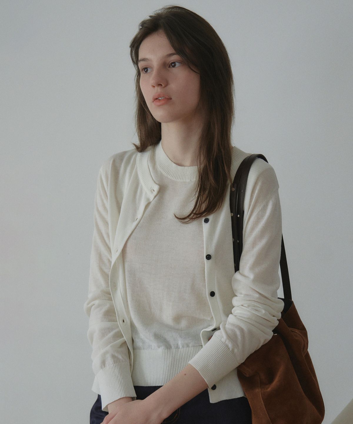 엘리오티(ELLIOTI) Arven Button Knit Cardigan_4Color