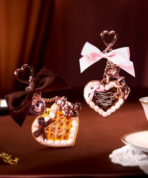 스위티 베어 컬렉션 미니 세팅 파우더 & 참 세트