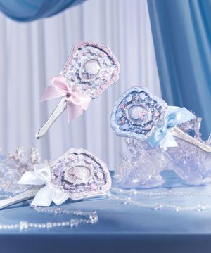 쉘 주얼 컬렉션 손거울 블루