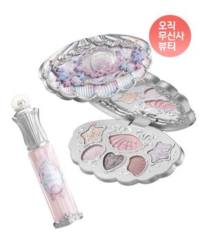 쉘 주얼 컬렉션 6컬러 메이크업 팔레트 + 너리싱 립 글레이즈