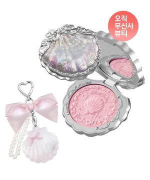 쉘 주얼 컬렉션 실크 새틴 블러쉬 + 하이라이터 밤