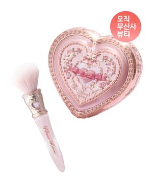 버니 가든 컬렉션 엠보싱 블러셔 + 앵글드 블러셔 브러시