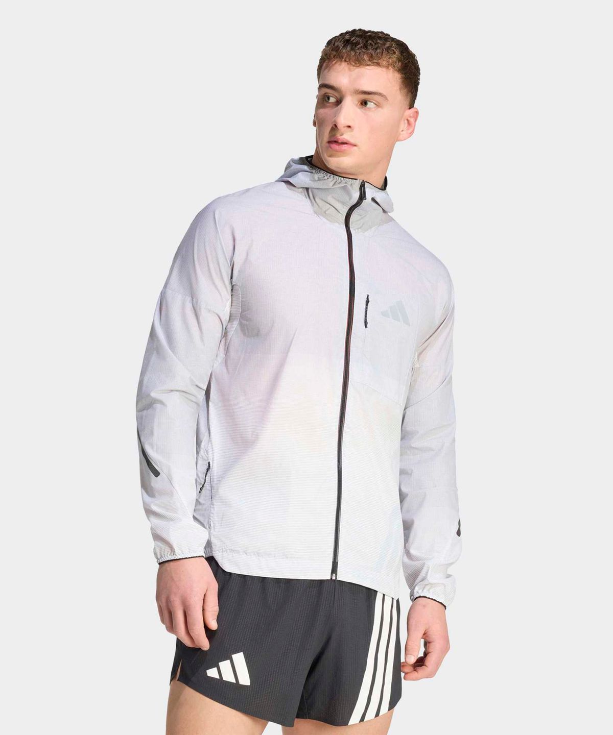 아디다스(ADIDAS) 테렉스 엑스페리어 클라이마365 라이트 윈드위브 재킷 - 화이트:블랙 / JY4092