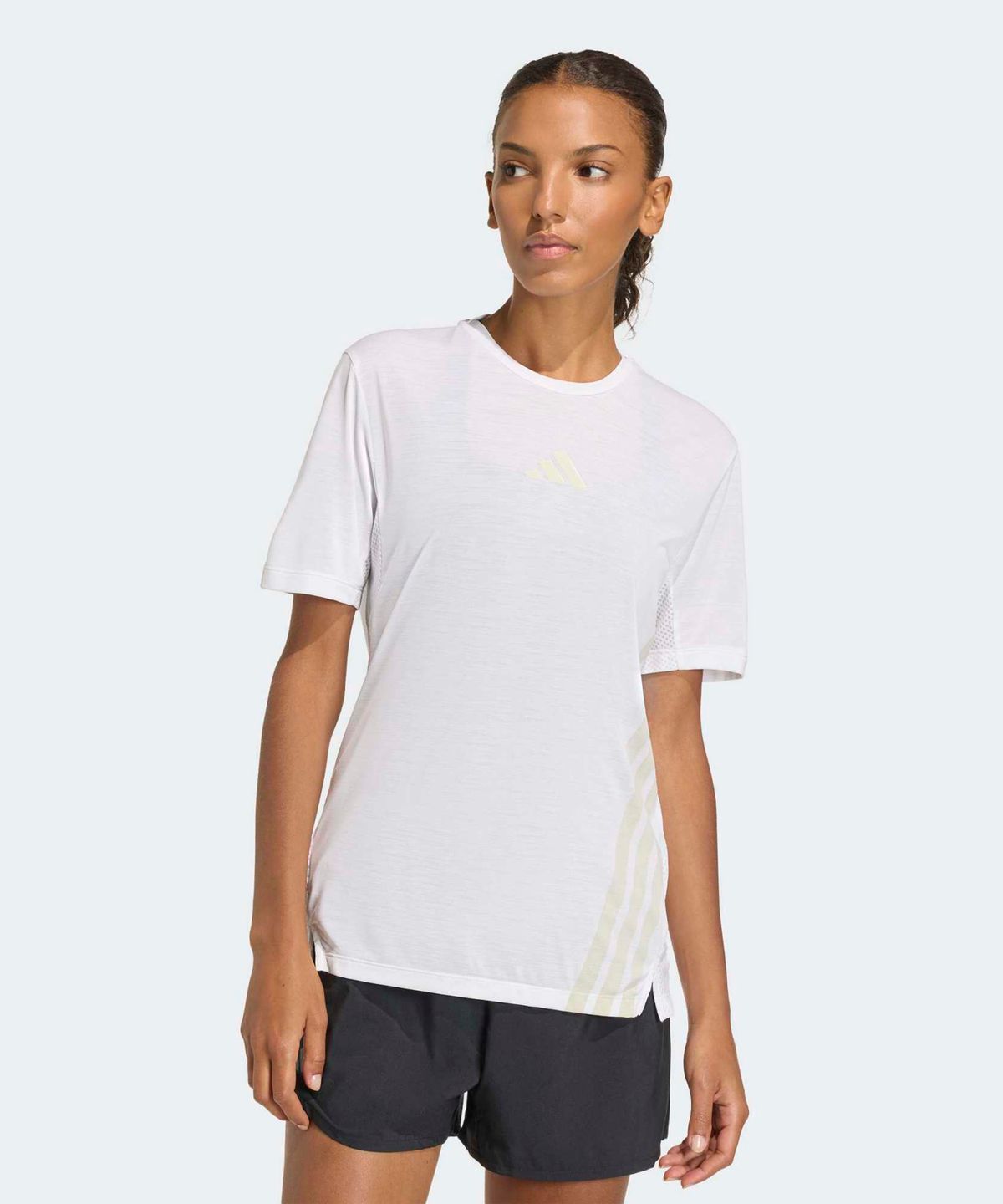 아디다스(ADIDAS) 테렉스 엑스페리어 클라이마쿨+ 티셔츠 - 화이트 / KD4857