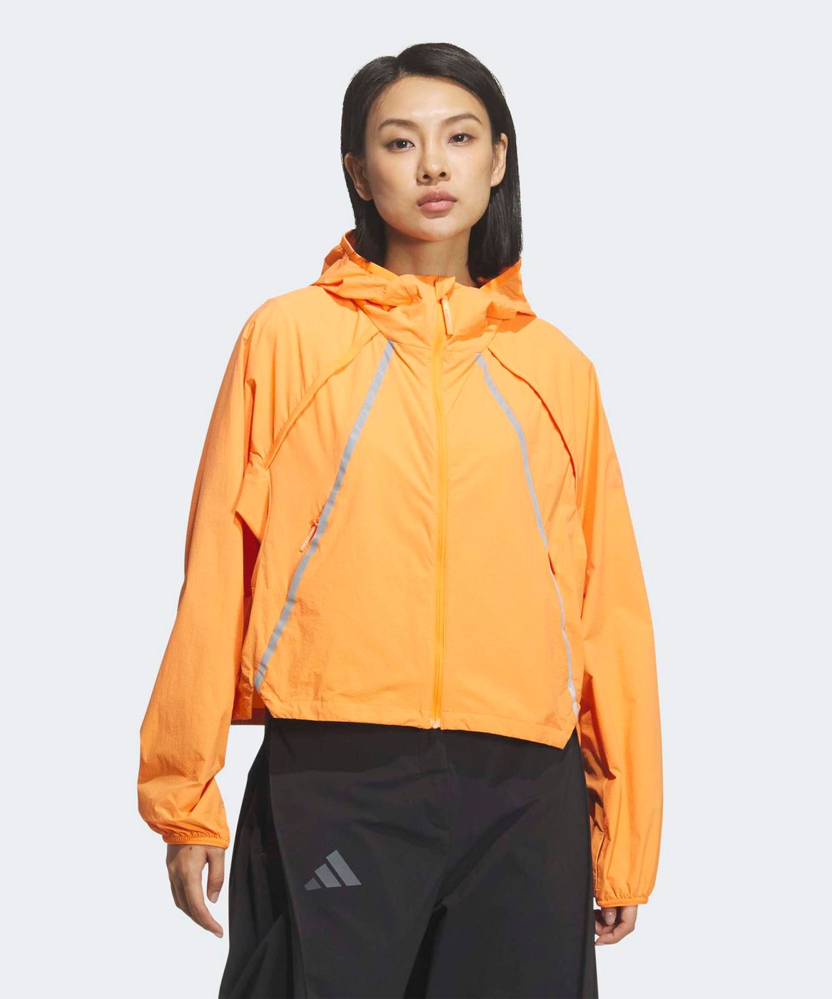 아디다스(ADIDAS) 테렉스 엑스플로릭 윈드브레이커 재킷 - 퓨어오렌지 / KD4375