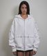 Stud Line Hood Zip-up (IVORY)