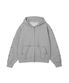 Stud Line Hood Zip-up (GRAY)