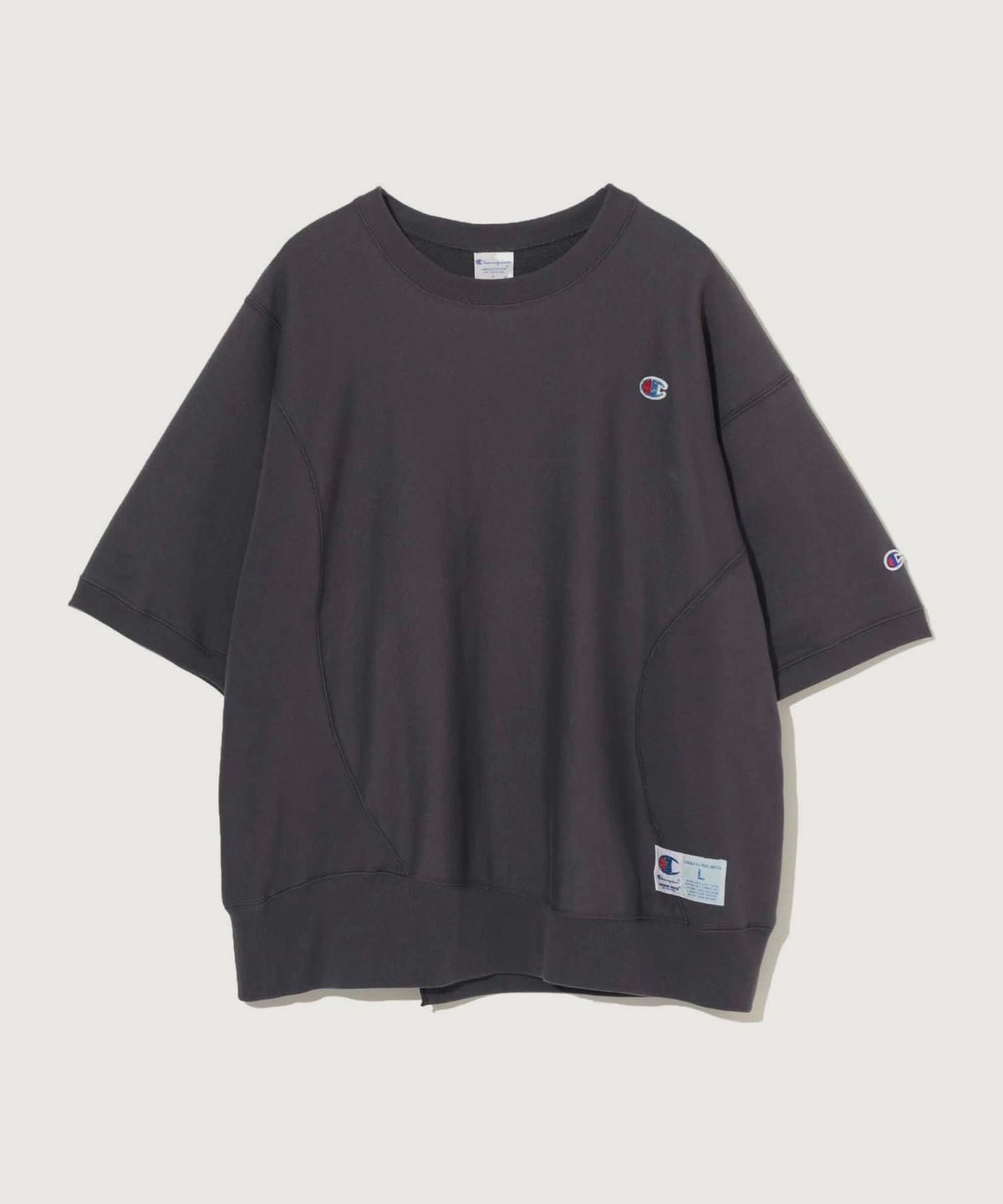 챔피온(CHAMPION) 챔피온 X 언더커버 리버스위브 스웨트 티셔츠 Grayish Purple