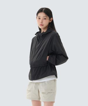 타슬란 여성 바람막이 (S26MWLWB51) Charcoal