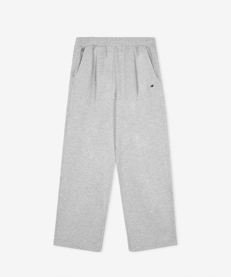 NBMLG21433 / UNI 에센셜 썸머 경량 원턱 와이드 팬츠 (GRAY)