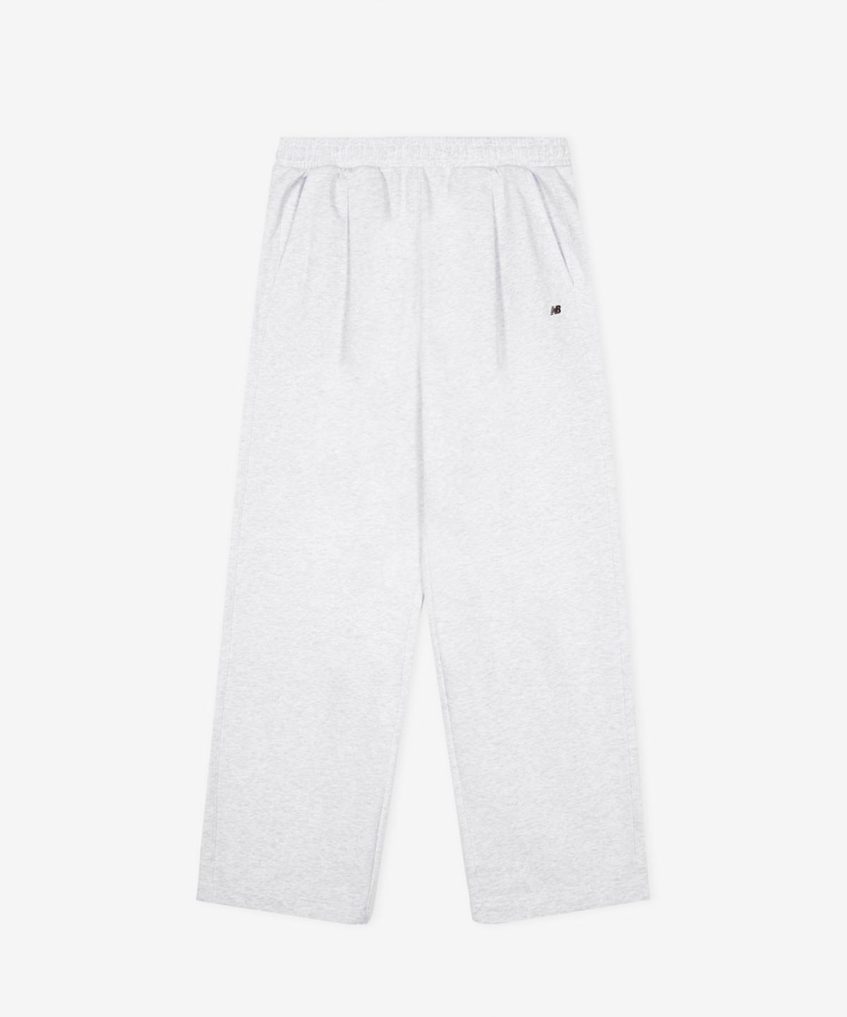 뉴발란스(NEW BALANCE) NBMLG21433 / UNI 에센셜 썸머 경량 원턱 와이드 팬츠 (LIGHT GRAY)