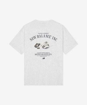 NBNEG21413 / UNI 아카이브 다잉 반팔티 (LIGHT GRAY)