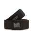 TAG WEBBING BELT - BROWN