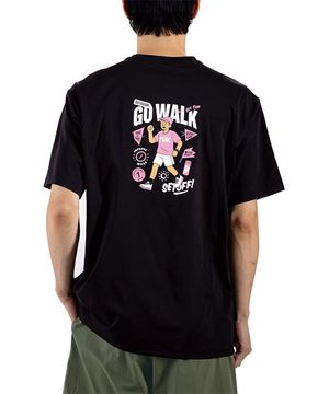 [공용]세미 오버 핏 숏 슬리브 그래픽 티셔츠 148