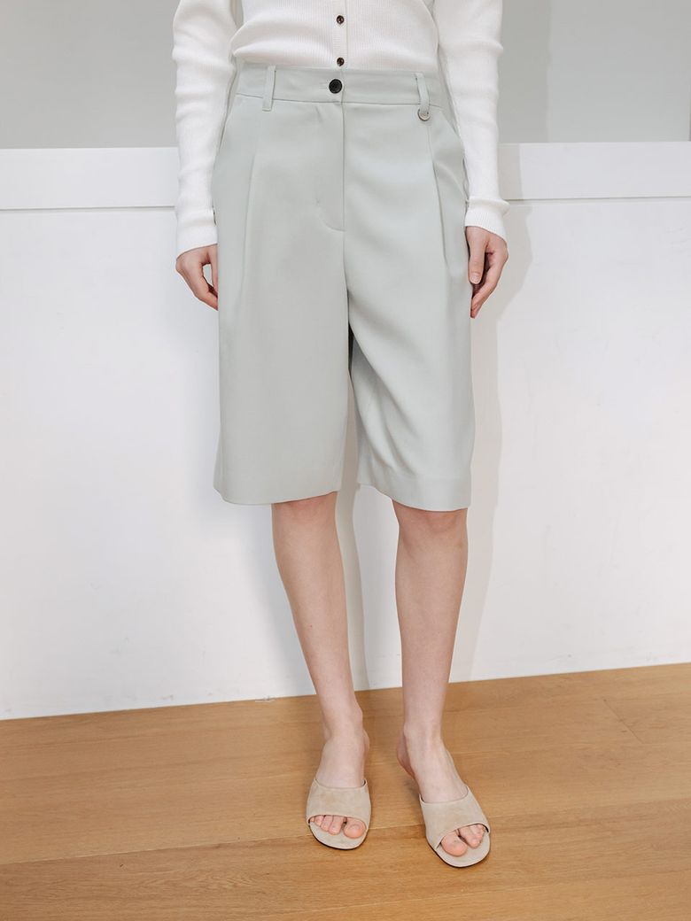 Wool Blend Bermuda Shorts SW6SL677_2color