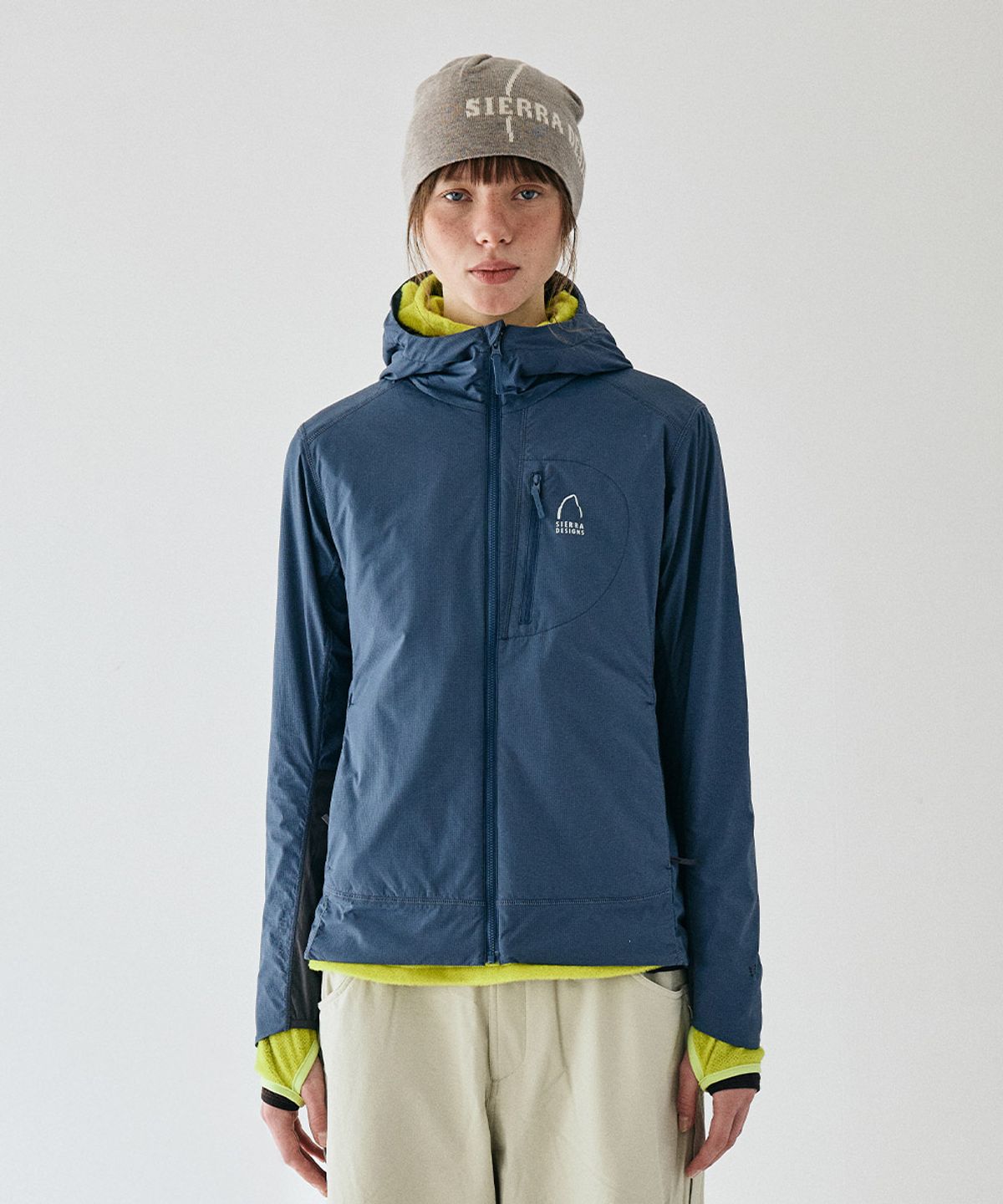 시에라디자인(SIERRA DESIGNS) W) 벤트 그리드(VENT GRID) 경량 인슐레이션 자켓 NAVY