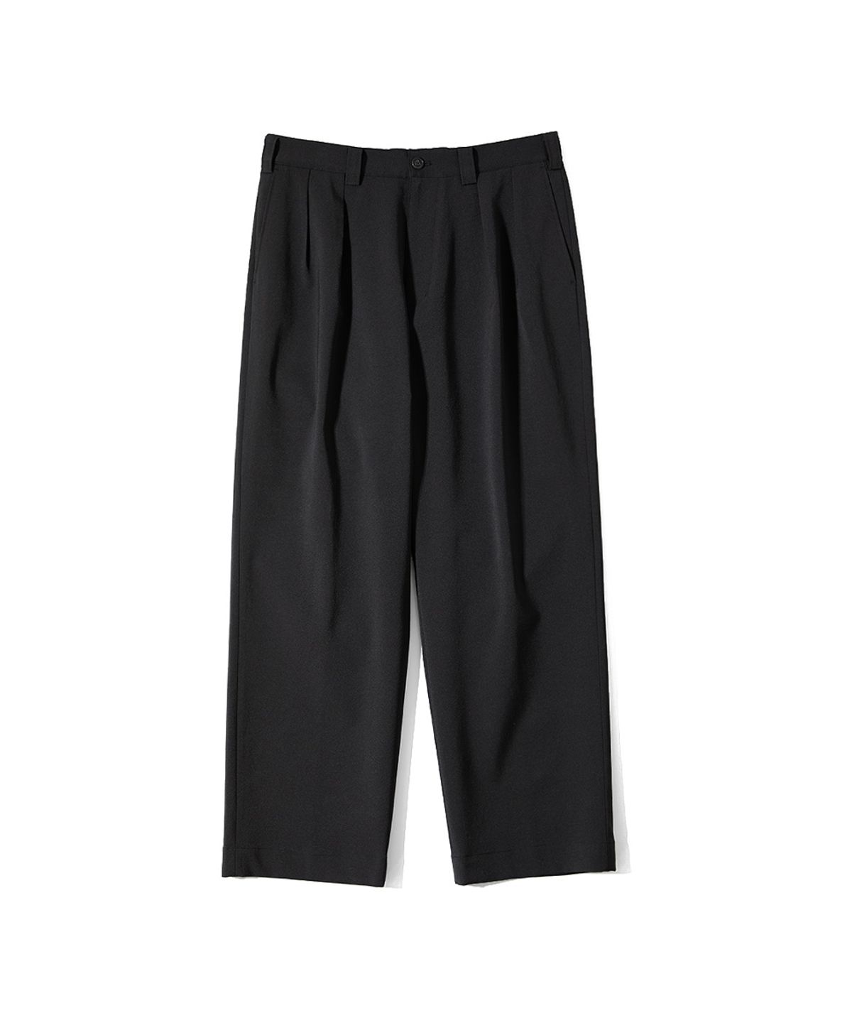 홀리선(HORLISUN) Aston High Twist Twill Sport Pants Black