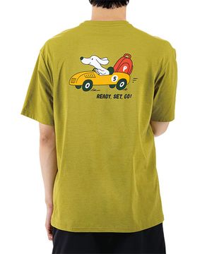 [공용]세미 오버 핏 숏 슬리브 그래픽 티셔츠 152