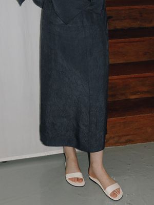 H-Line Crease Skirt SW6SS682_2color