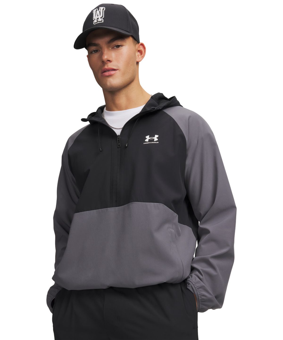 언더아머(UNDERARMOUR) 바이브 우븐 아노락 6010895-025