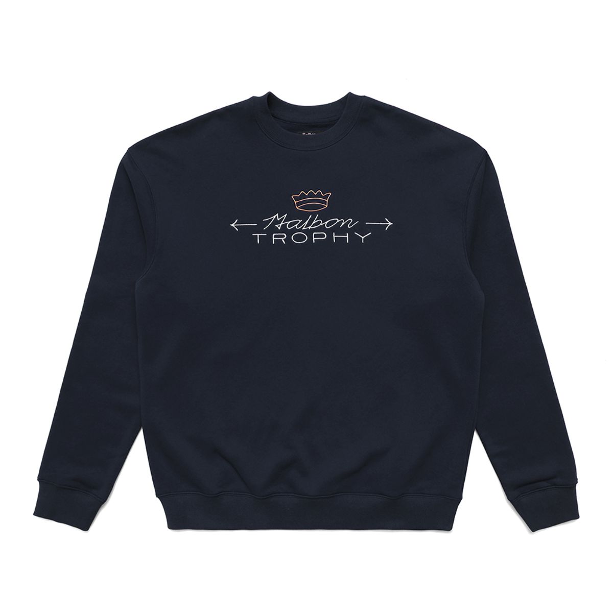말본 골프(MALBON GOLF) [Trophy Collection] Trophy 크루넥 NAVY (UNISEX)