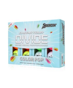 Q-STAR TOUR6 컬러팝 3피스 골프공