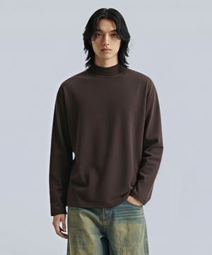 산토 모크넥 하프 폴라 반목 니트 3 Color [ANBK_2002]