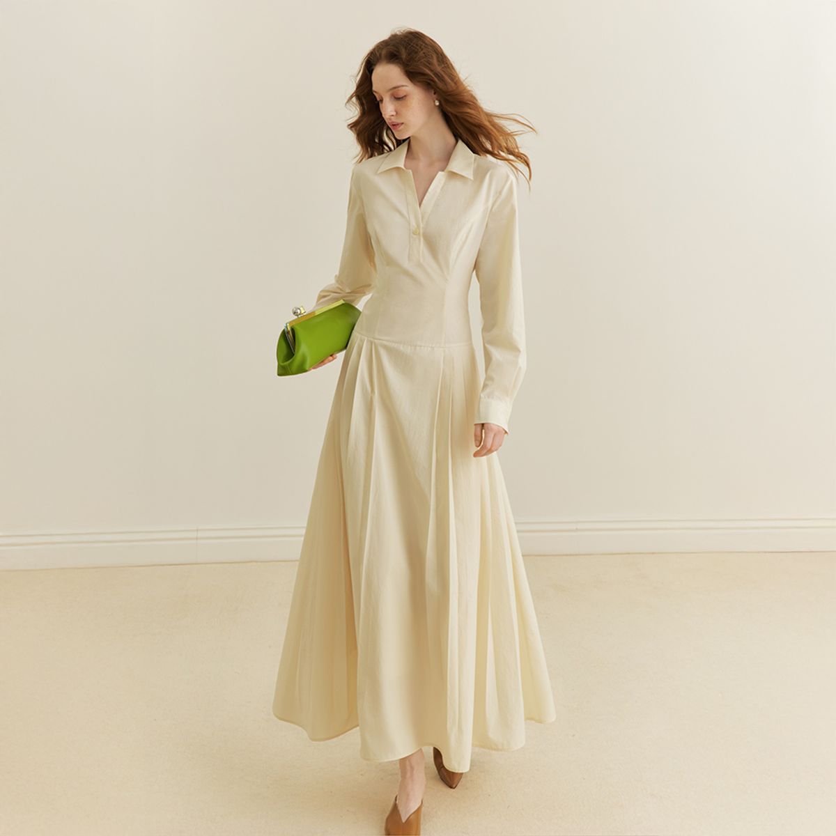 와이와이아이엠(YYIAM) YY_Waist shirt dress