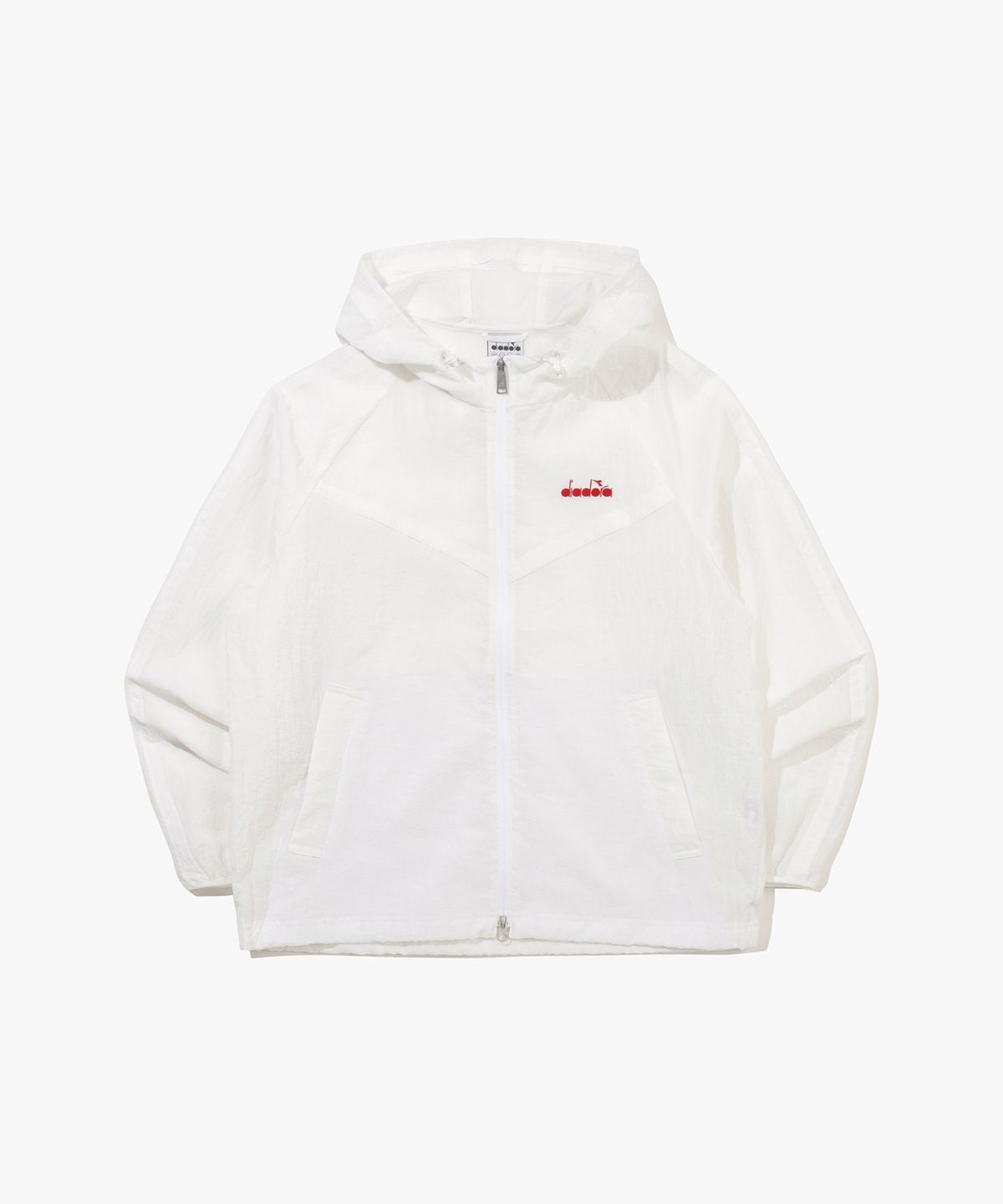 디아도라(diadora) 브리즈 경량 후드 자켓 OFF WHITE