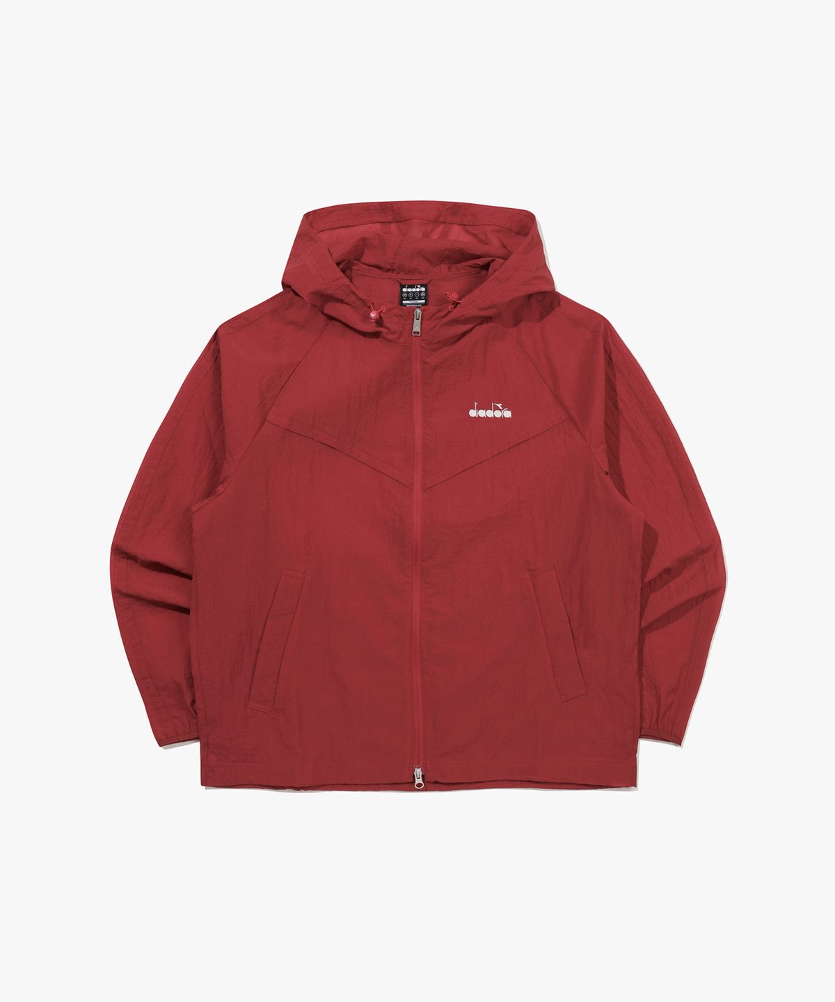 디아도라(diadora) 브리즈 경량 후드 자켓 RED