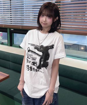 스케이터 케이 오버핏 반팔티(2color)