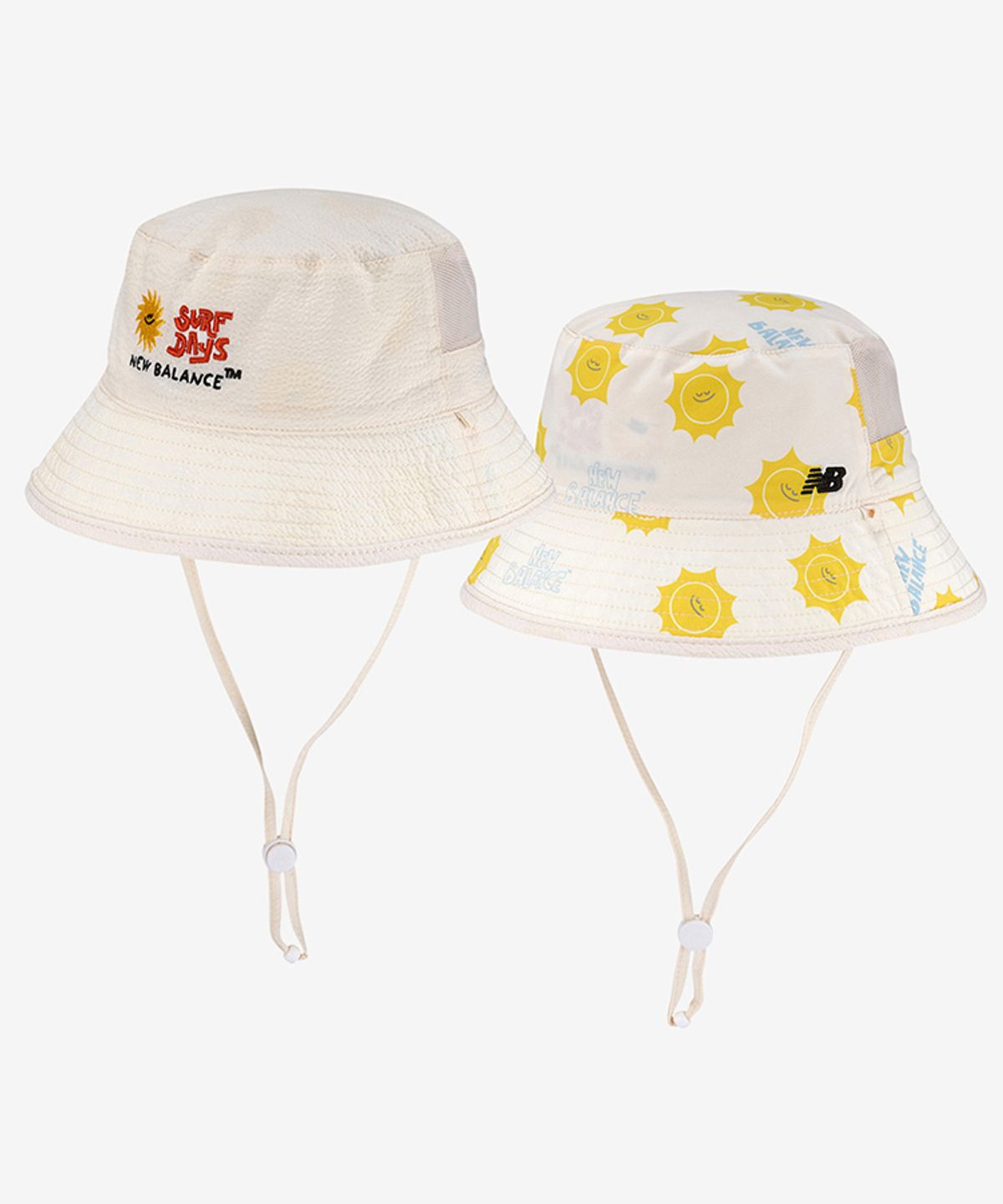 뉴발란스 키즈(NEWBALANCEKIDS) 리버서블 아동 패턴 버킷햇 NK8BGS422U39